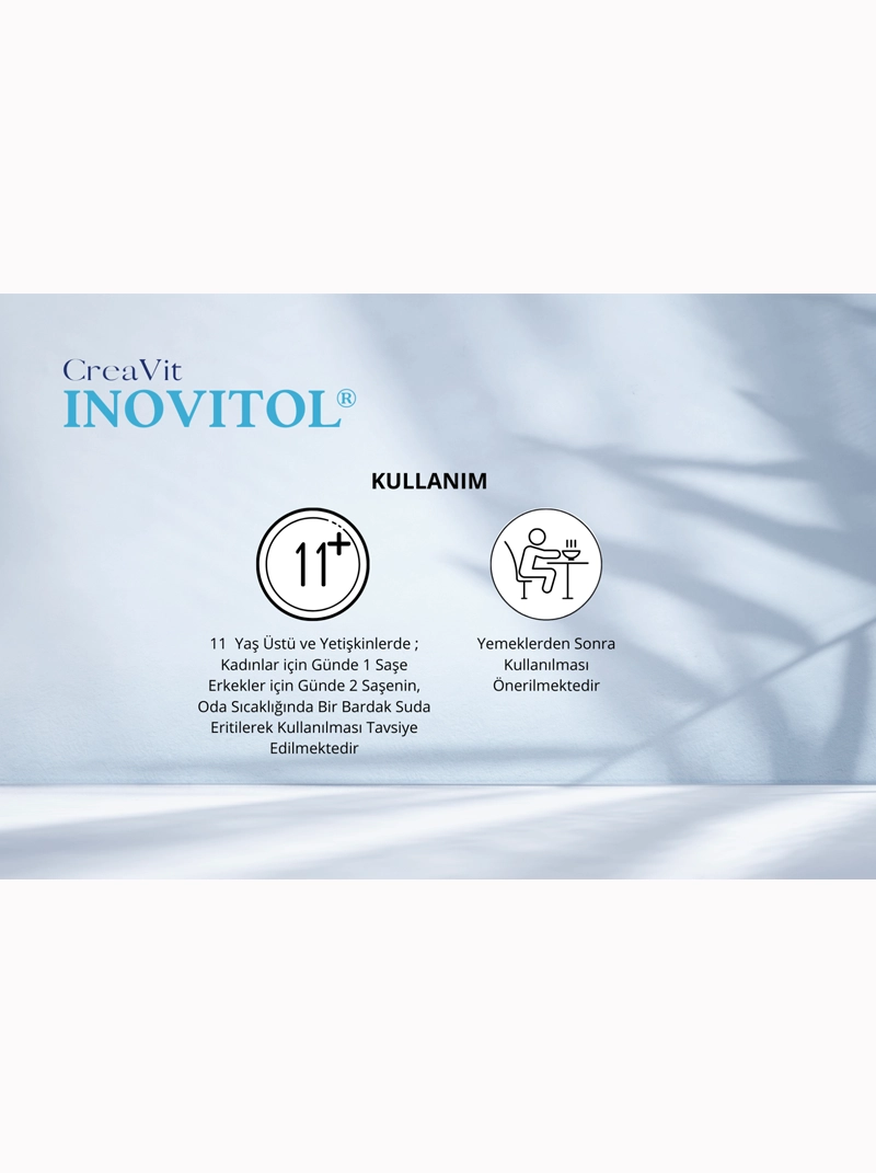 CreaVit Inovitol® 30 Saşe Yeni Nesil Antioksidan (6 Kutu) - Görsel 4