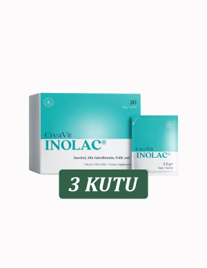 CreaVit Inolac® 30 Saşe Sağlıklı Hormon Seviyeleri İçin (3 Aylık Doz)