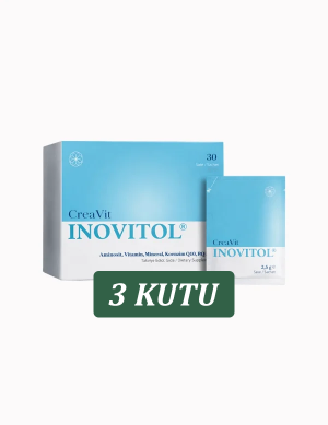 CreaVit Inovitol® 30 Saşe Yeni Nesil Antioksidan (3 Kutu)