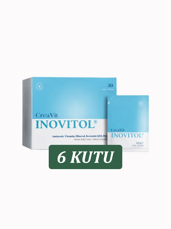 CreaVit Inovitol® 30 Saşe Yeni Nesil Antioksidan (6 Kutu)