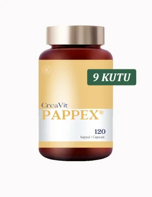 CreaVit Pappex® 120 Kapsül HPV Tedavisinde Güçlü Destek (6 Aylık Avantajlı Paket)