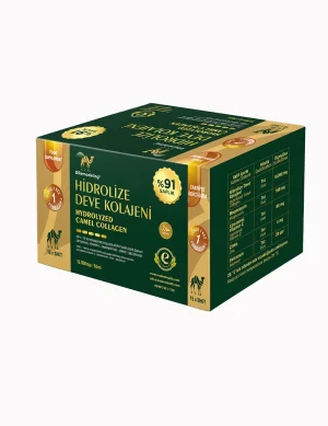 DRemodeling Hidrolize Deve Kolajeni 15 x 50 ml shot takviye edici gıda ürün kutusu