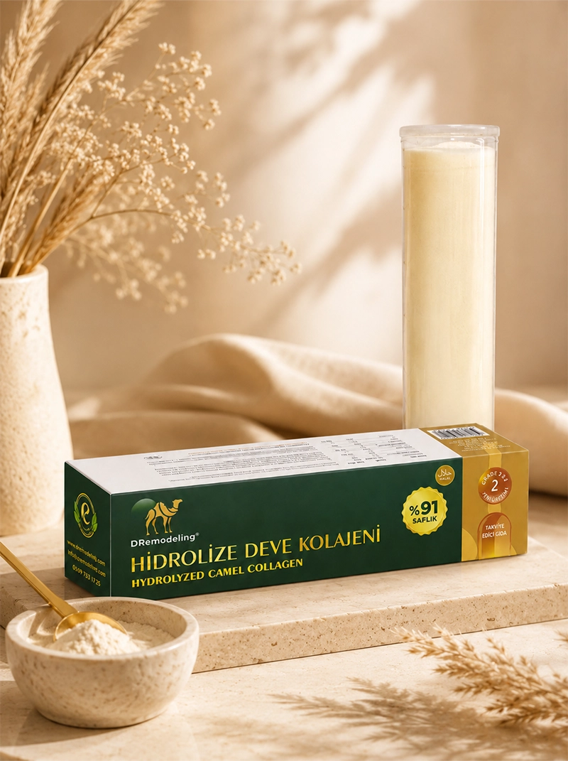 DRemodeling Hidrolize Deve Kolajeni Toz Form 120 gr - Görsel 3
